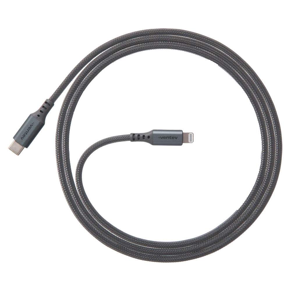 Ventev USB C to Lightning Cable 4ftSteel